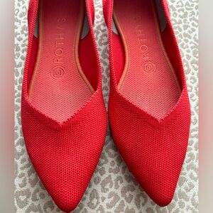 Rothy’s point toe flat